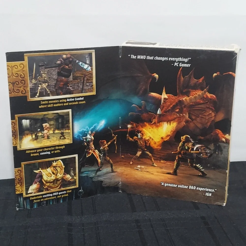 Dungeon & Dragons Online: Stormreach DVD-ROM PC 2006 MMORPG Windows XP‎